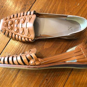 Nisolo Women's Huarache Sandal | Almond